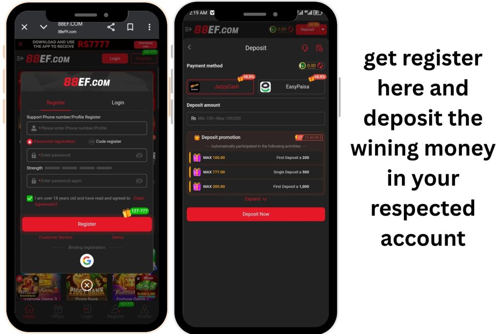 88ef the emerging casino game